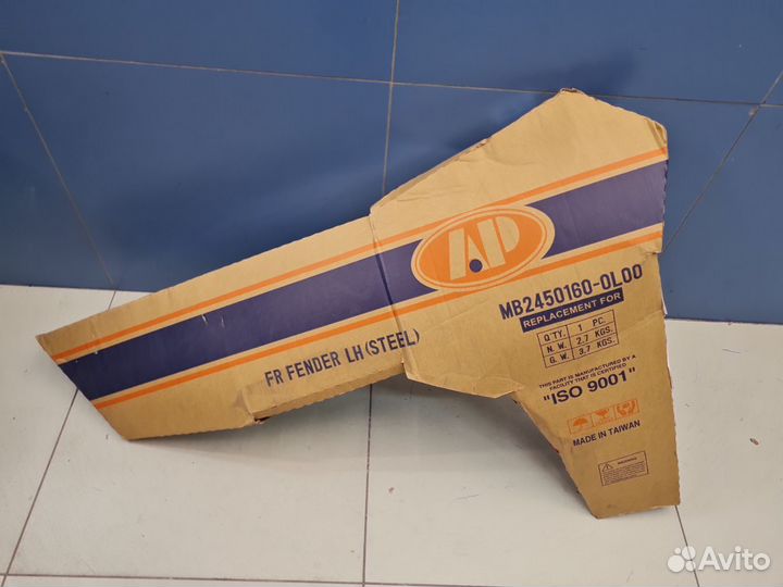 Крыло переднее левое Mitsubishi Lancer CX CY 2007