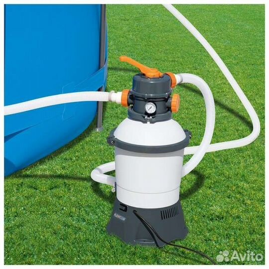 Песочный фильтр-насос для каркасного бассейна