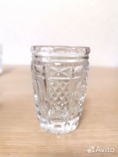 Стопки хрустальные СССР 6 штук