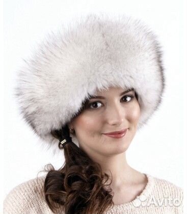 Продаю Шапку с воротником из песца