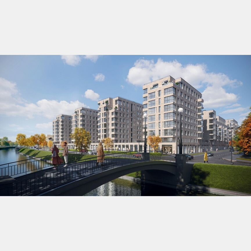 2-к. квартира, 58,8 м², 7/9 эт.