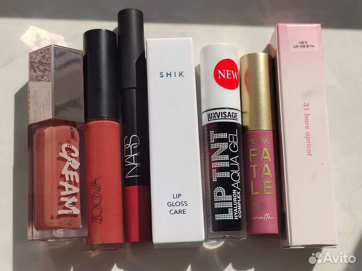 Блеск помада тинт nars fenty shik rom&nd