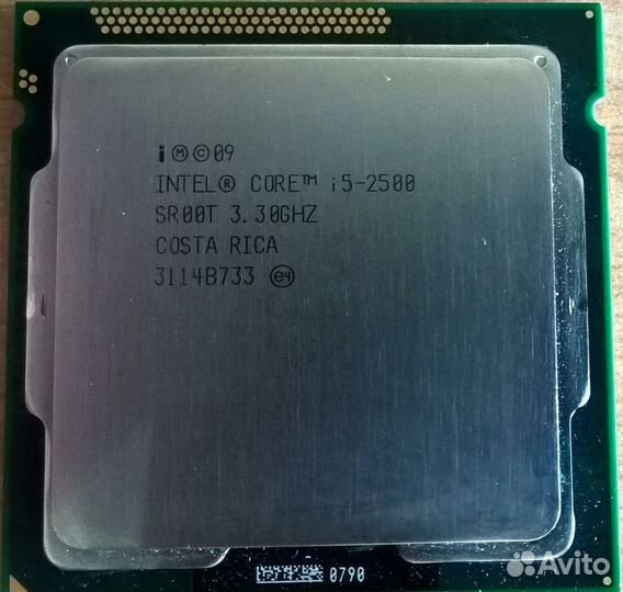 Процессор intel Core i5 2500 S-1155 б/у
