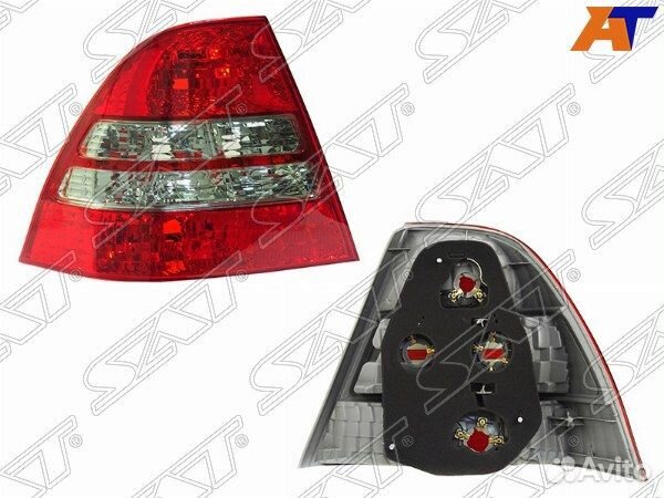 Фонарь задний toyota corolla fielder