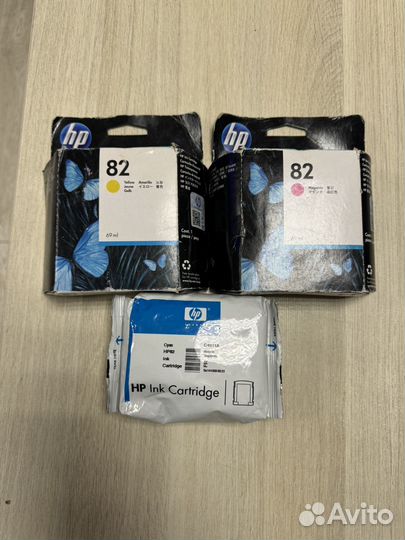 Картридж HP82 C4911A / C4913A