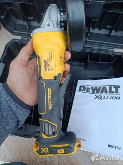 Аккумуляторный ушм DeWalt 18v