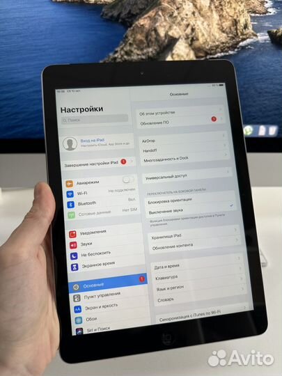 iPad air 1 32gb sim