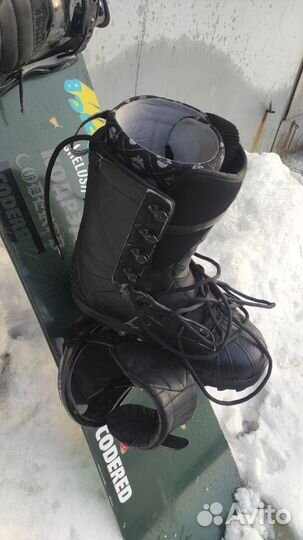 Сноуборд комплект 155 burton hate