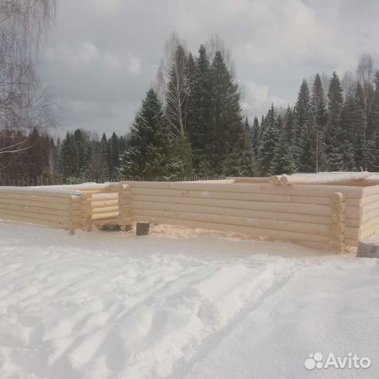 Изготовление срубов