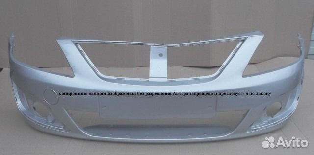 Бампер на Ваз Лада Ларгус в цвет