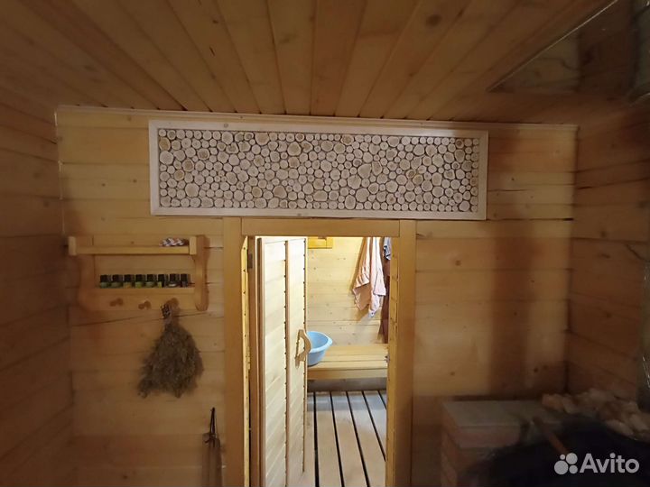 Панно из можжевельника