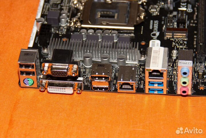 Материнская плата 1151v2 ASRock H310CM-HDV