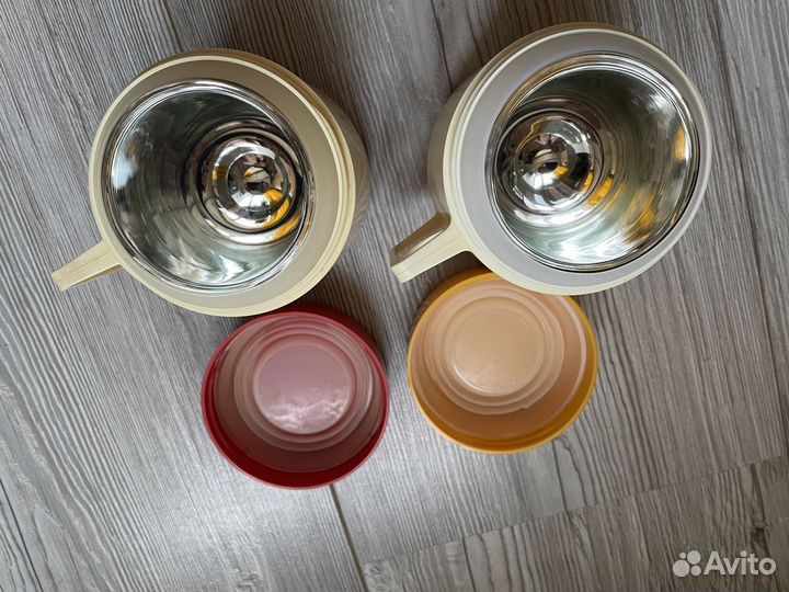 Кружка термос с олимпийским мишкой