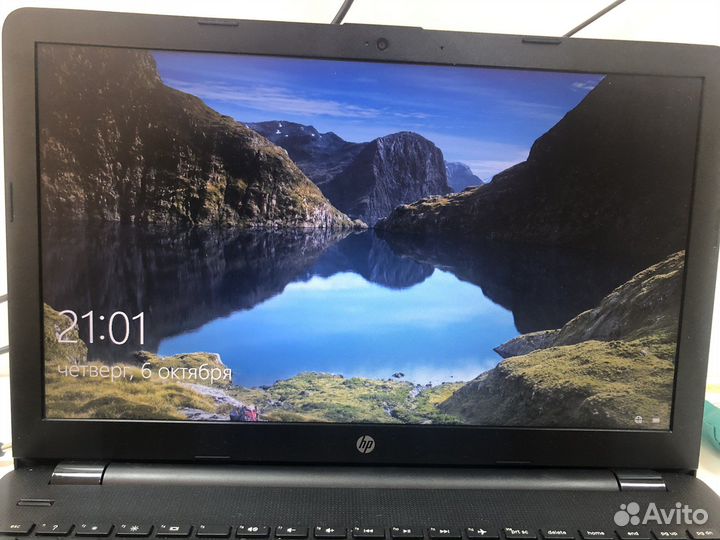 Ноутбук HP 15-bs537ur черный