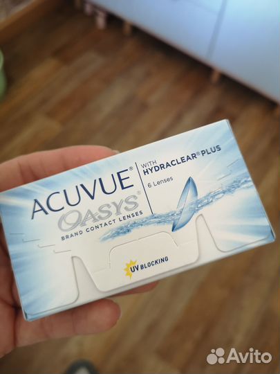 Линзы acuvue oasys двух недельные -5,75