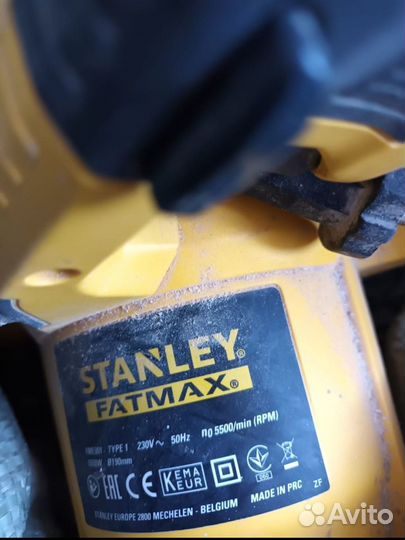 Циркулярная пила Stanley Fatmax FME301, 1650 Вт