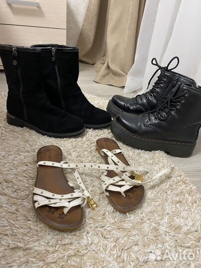 Обувь женская 37 размер пакетом