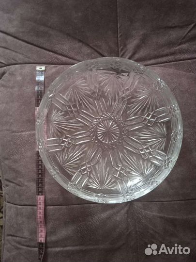 Ваза хрустальная большая