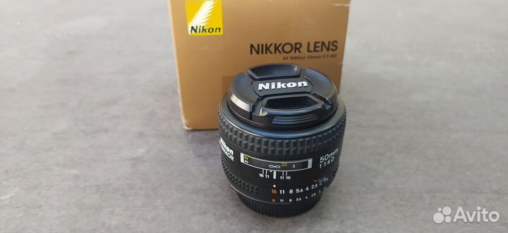 Объектив nikon 50mm f 1.4d