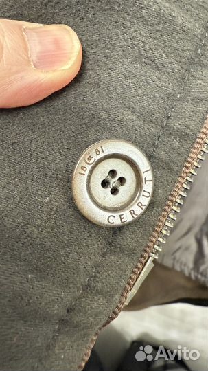 Пальто-пиджак зимнее Cerutti с жилеткой