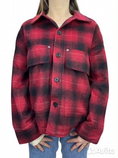 Zara женская куртка-рубашка