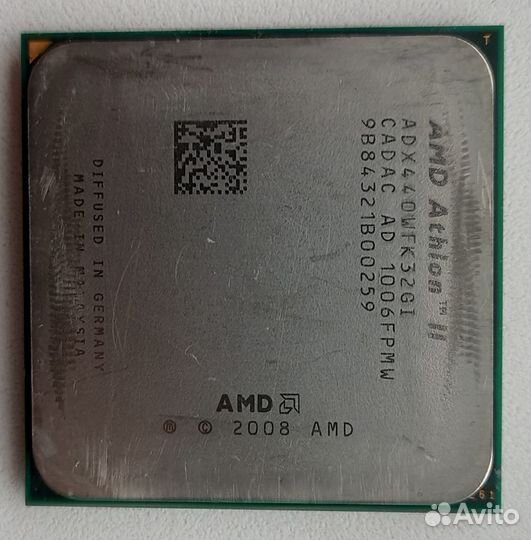 Athlon II x3 450 socket AM3