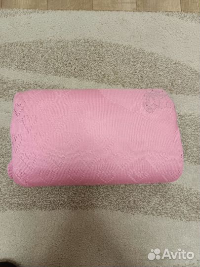 Плед/одеяло и махровое полотенце для новорожденной