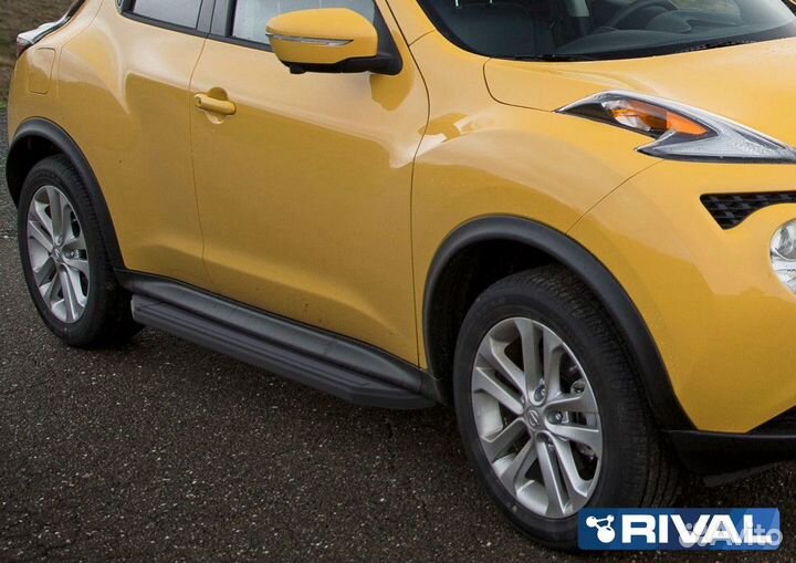 Пороги-подножки Nissan Juke 4WD 2010-2016 Premium