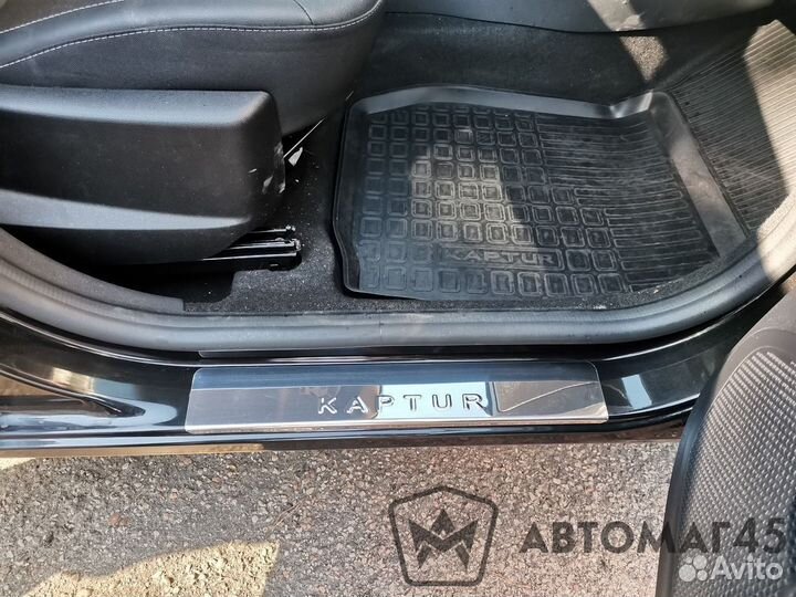Накладки на пороги Renault Kaptur 4шт нерж.сталь