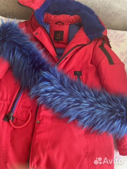 Пуховик женский 48 50 бу