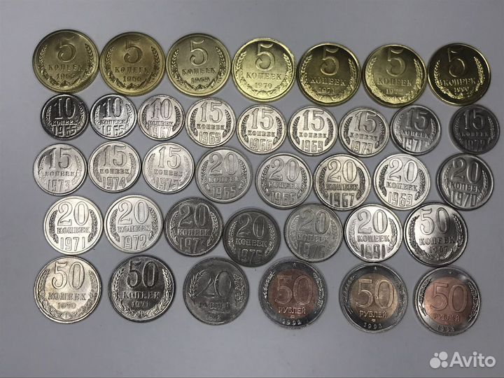 Редкие монеты СССР,РСФСР,мРоссии, копии, Наборы