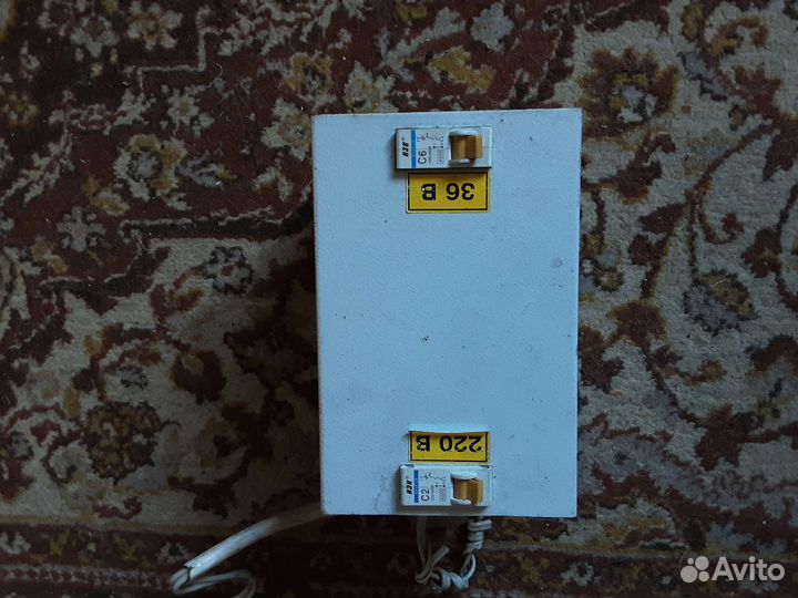 Трансформатор понижающий 220 на 36