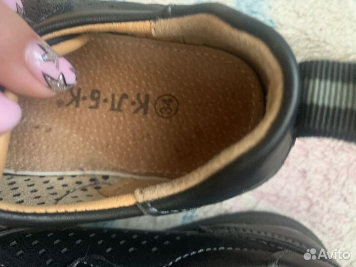 Ботинки школьные для мальчика 34 размер