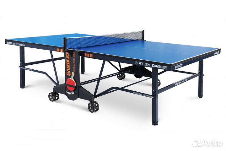 Теннисный стол Gambler edition blue