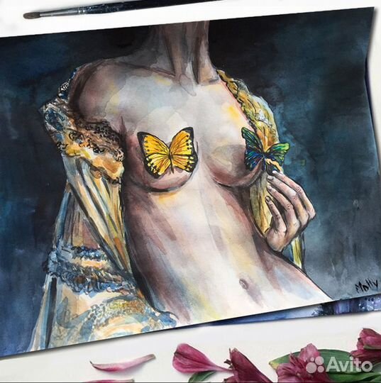 Картины маслом и акварелью