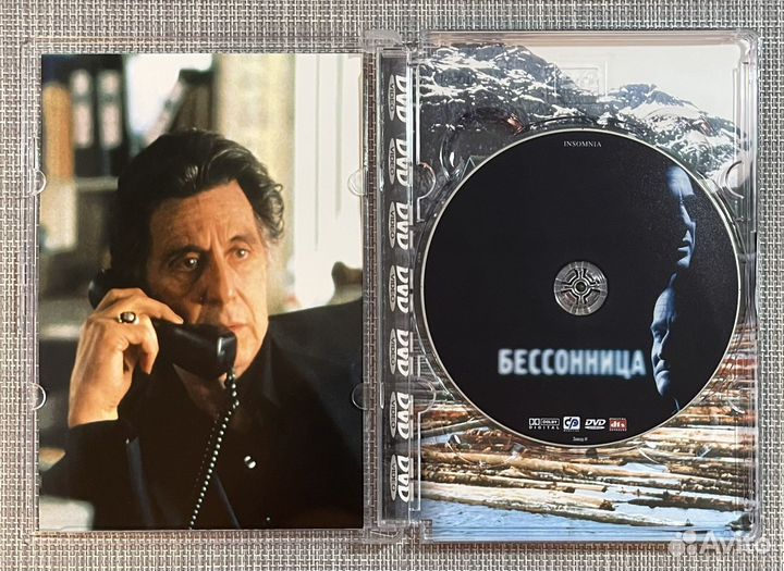 Бессонница (Аль Пачино, Р.Уильямс, Х.Свонк) DVD