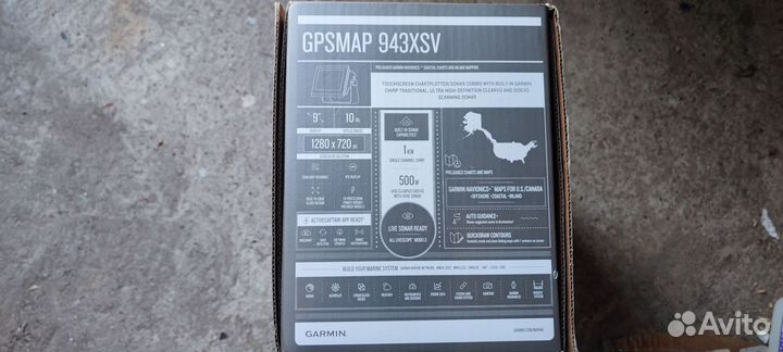 Эхолот Garmin gpsmap 943 xsv