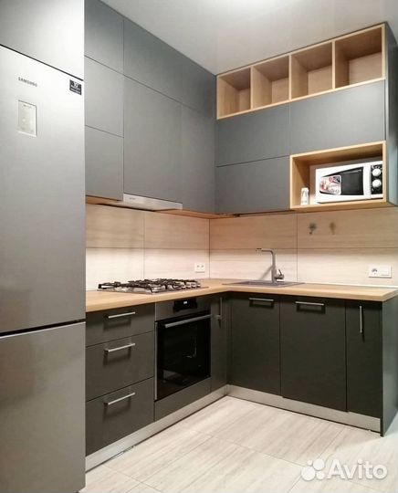 Кухонный гарнитур на заказ. Стильные решения