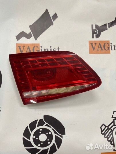 Фонарь крышки багажника задний левый Vw Passat B7