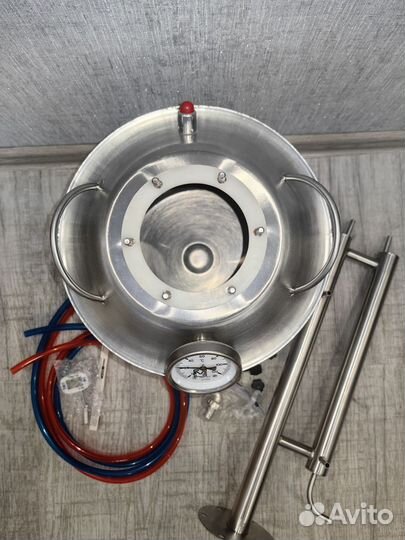 Кастрюля 15л нерж с головой Родник б/у