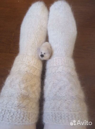 Носки из собачьей шерсти