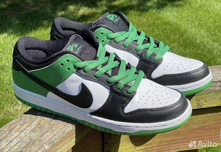 Nike sb dunk low green
