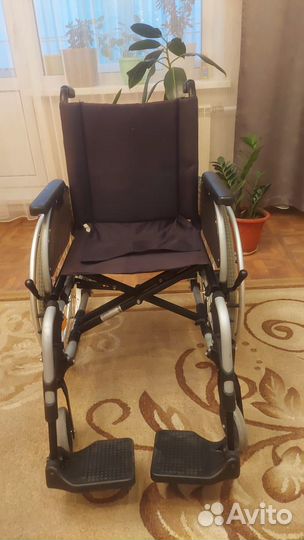 Инвалидная коляска складная бу
