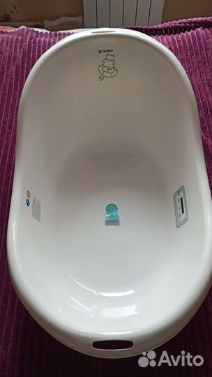 Ванночка для купания новорожденного с горочкой