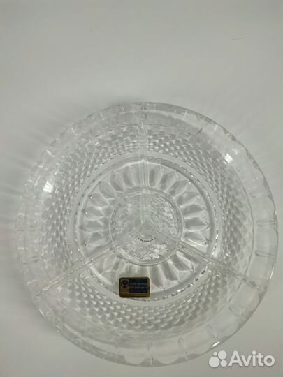 Менажница хрустальная Lausitzer glas 24%