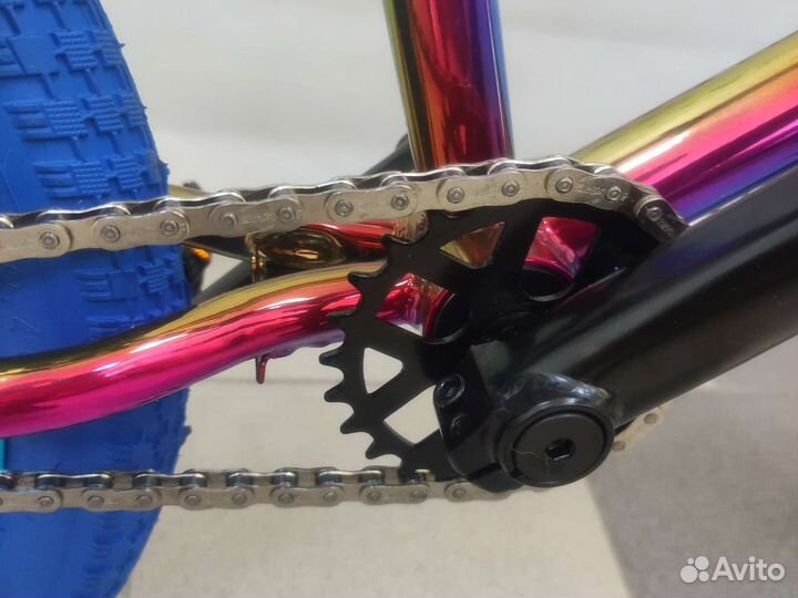 Бмх на промах ось 14 мм руль крутится на 360 новый