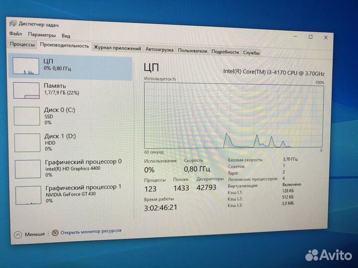 Системный блок core i3 4170