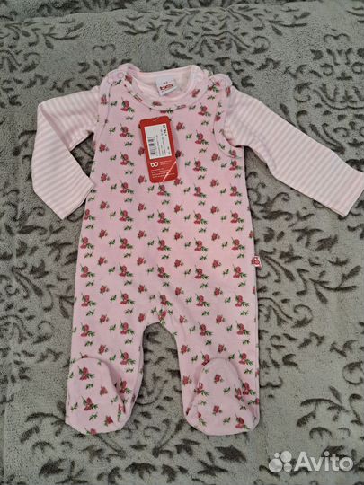 Новый комбинезон и кофточка для девочки 62 см