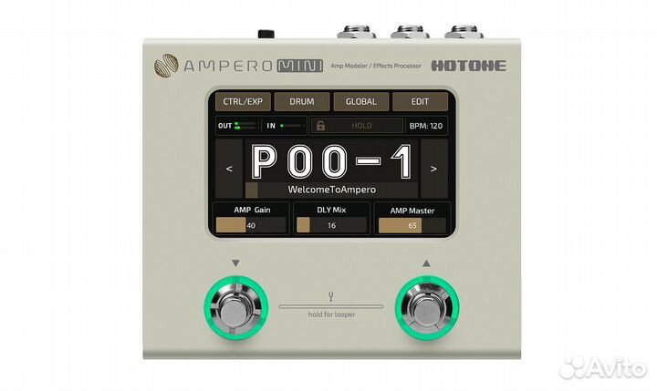 Hotone Ampero Mini (Vanilla) процессор эффектов