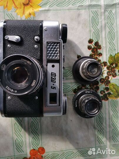 Фотоаппарат фэд 5 и фотоувеличитель